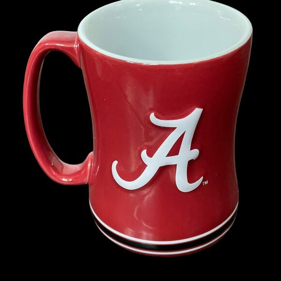 University of Alabama Roll Tide Mug Ceramic Collegiate Coffee Football Crimson - Picture 2 of 12